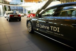 Exposition 25 ans de TDI à l'Audi Forum Neckarsulm