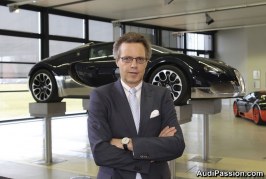 Bugatti - M. Wolfgang Schreiber nommé nouveau Président de Bugatti