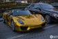 Une Porsche 918 Spyder avec Pack Weissach en or