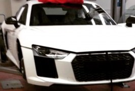 Fausse première photo de la nouvelle Audi R8 présentée au salon de Genève 2015