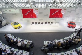 Conférence de presse annuelle Audi : « Nous avons livré plus de véhicules que prévu en 2014 »