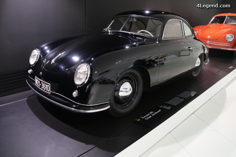 Porsche 356 Coupé Ferdinand 1950 black 1/18 Autoart 77946