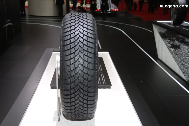 Pneu Hiver Bridgestone Blizzak LM-001 Evo - 195/65R15 91T - M+S, 3PMSF - Classe énergie C, Adhérence Mouillée B