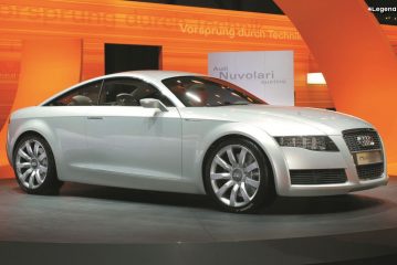 Audi Nuvolari quattro de 2003 - Un concept de GT technologique