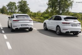 Le pneu Yokohama Advan Sport V105 en première monte sur le Porsche Cayenne