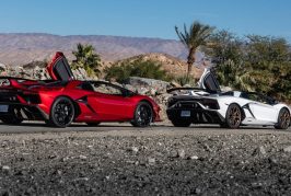Balade en Californie avec la Lamborghini Aventador SVJ Roadster