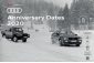 Dates anniversaire Audi en 2020