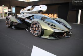 FAI 2020 - Détails de la Lamborghini Lambo V12 Vision Gran Turismo à Paris