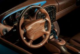Porsche 911 Cabriolet type 996 par Vilner : un raffinement de cuir et de bois