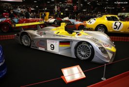 Rétromobile 2020 - Audi R8 LMP 900 #405 : 2ème aux 24 Heures du Mans 2000
