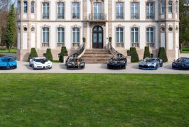 Le line-up Bugatti le plus cher et le plus exclusif du monde