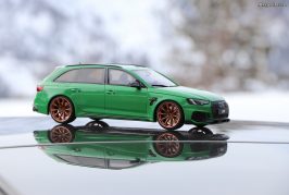 Miniature ABT RS4+ Viper Green GT Spirit au 1/18