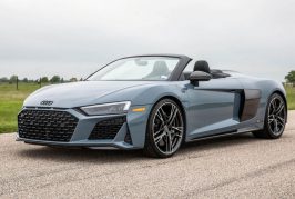 Audi R8 Spyder V10 biturbo de 925 ch par Hennessey Performance