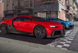 Plus de 2,4 millions d’essais virtuels de la Bugatti Chiron Pur Sport