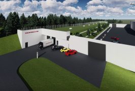Un nouveau bâtiment de banc d'essai Porsche pour le développement des phares du futur