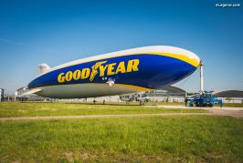 Retour du Blimp Goodyear en Europe : le fameux dirigeable cher à la marque