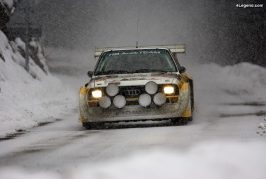Évolution des Audi quattro en rallye de 1981 à 1987