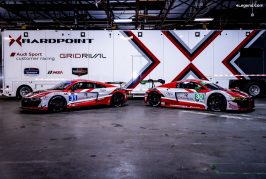 Participation de l'Audi Sport customer racing en GTD au championnat WeatherTech