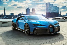 La nouvelle Bugatti Chiron Pur Sport arrive à Hambourg