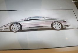 Projet Porsche Mittelmotorwagen de 1990 - Un modèle à moteur central