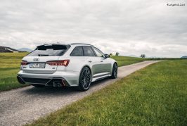 Nouveau système d'échappement ABT et suspension sport pour l'Audi RS6 Avant C8