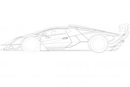 Fuite des esquisses de la Lamborghini SCV12