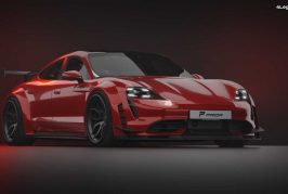 Kit carrosserie large Prior-Design pour Porsche Taycan