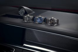 Un chronomètre fait main dans la nouvelle Porsche Panamera et au poignet