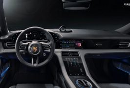 Le Porsche Taycan intègre Apple Podcasts & Apple Music Lyrics