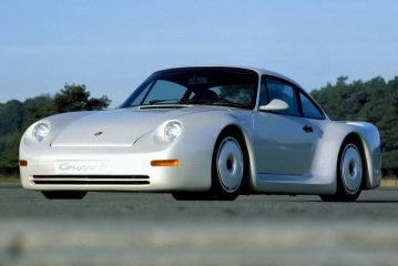Porsche 911 Gruppe B - Le concept car de la 959 conçu pour le Groupe B