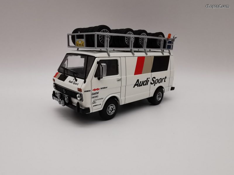 Décalcomanies 1/18 Volkswagen LT35 - Audi Sport - Colorado MC18019 UV
