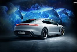 Lancement spectaculaire du Porsche Taycan en Corée du Sud via des hologrammes
