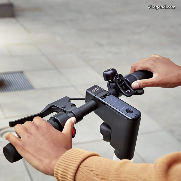 Audi electric kick scooter powered by Segway Une