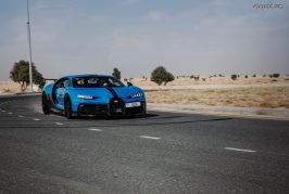 Essais de la Bugatti Chiron Pur Sport à Dubaï
