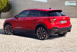Ouverture des commandes de l'Audi SQ2 restylée
