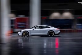 Record mondial de vitesse en intérieur pour le Porsche Taycan