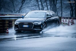 AIS : Easyrain, Bosch et Italdesign testent le système anti-aquaplanning sur une Audi de série