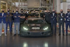 Lamborghini célèbre la production de la 400e voiture de course Huracán