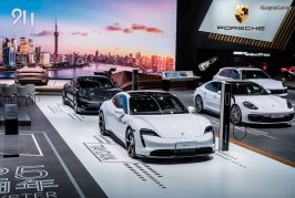Shanghai 2021 - Stand Porsche avec quelques nouveautés
