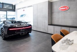 Ouverture d'un showroom Bugatti à Tokyo
