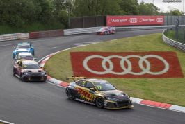 Premiers trophées pour la nouvelle Audi RS 3 LMS à ses débuts au Nürburgring