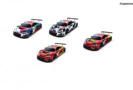 Designs spécifiques des Audi R8 LMS GT3 pour les 100 ans de Spa