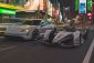 La Porsche 99X Electric et le Taycan 4S dans les rues de New York