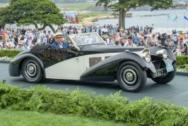 Des modèles Bugatti du passé impressionnent au concours d'élégance de Pebble Beach 2021