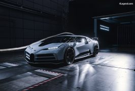 Bugatti Centodieci : essais concluants en soufflerie