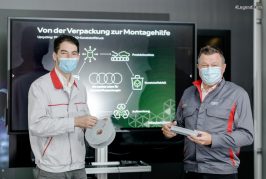 Upcycling chez Audi : une nouvelle vie pour les emballages