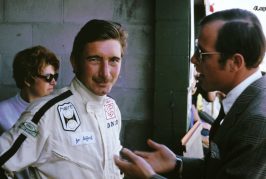 50ème anniversaire de la disparition de Jo Siffert, pilote Porsche.