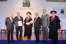 Prix Porsche pour la plateforme électrique modulaire MEB de Volkswagen décerné par le TU Wien