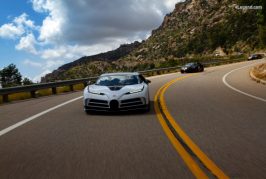 Tests de chaleurs extrêmes de plus de 45°C réussis pour la Bugatti Centodieci