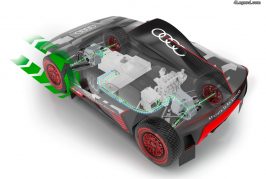La batterie haute tension de l’Audi RS Q e-tron